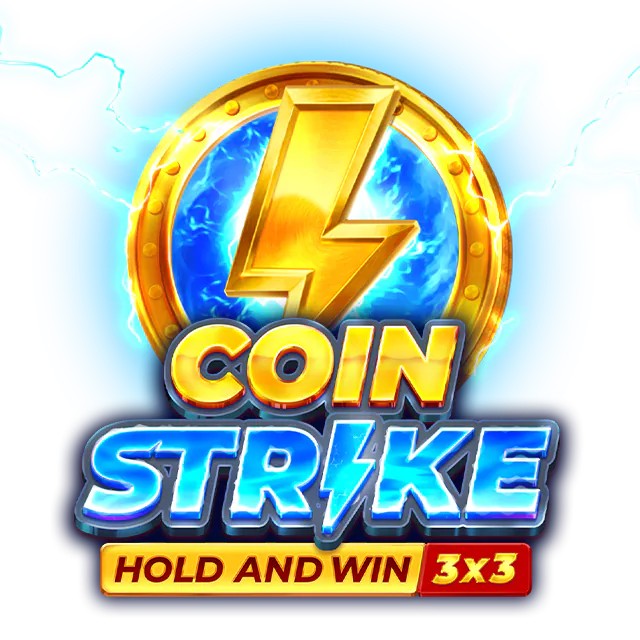 Coin Strike: Hold and Win slot logo by Playson at Total Casino