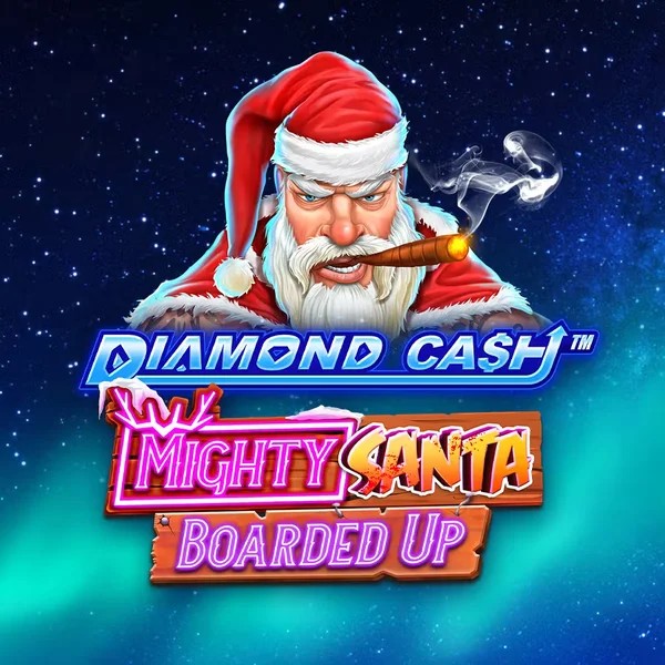 Diamond Cash Mighty Santa Boarded Up online game logo by Greentube on total-casino.it