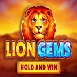 Lion Gems Hold and Win logo by Playson Total Casino