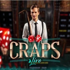 Live Craps slot icon by Evolution, available at Total Casino
