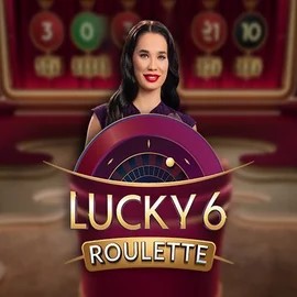 Lucky 6 Roulette online game logo by Pragmatic Play on total-casino.it